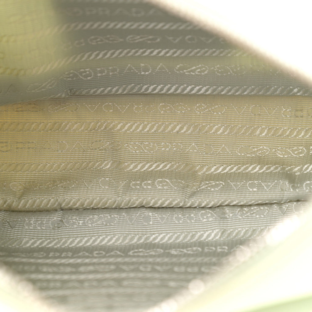 Re-Nylon Saffiano Re-Edition 2005 Shoulder Bag Acqua