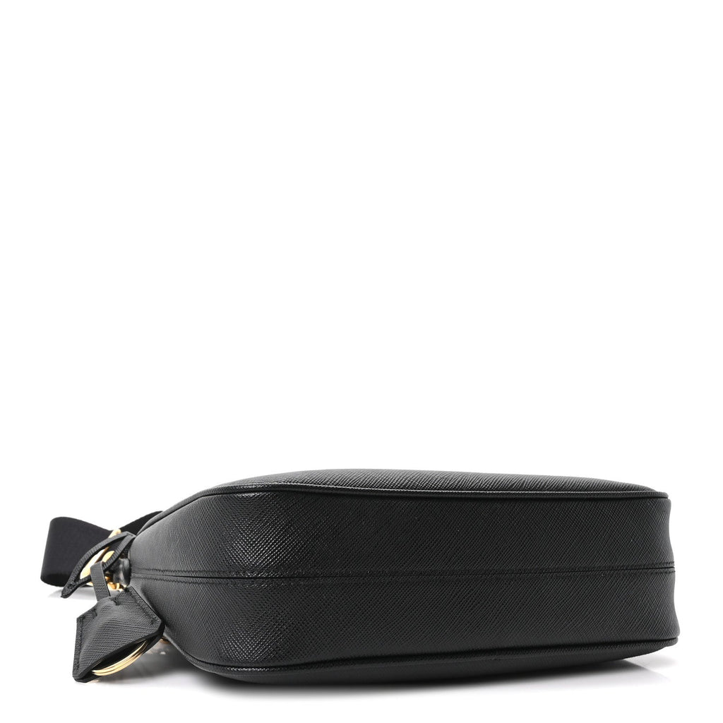 Saffiano Lux Re-Edition 2005 Shoulder Bag Black