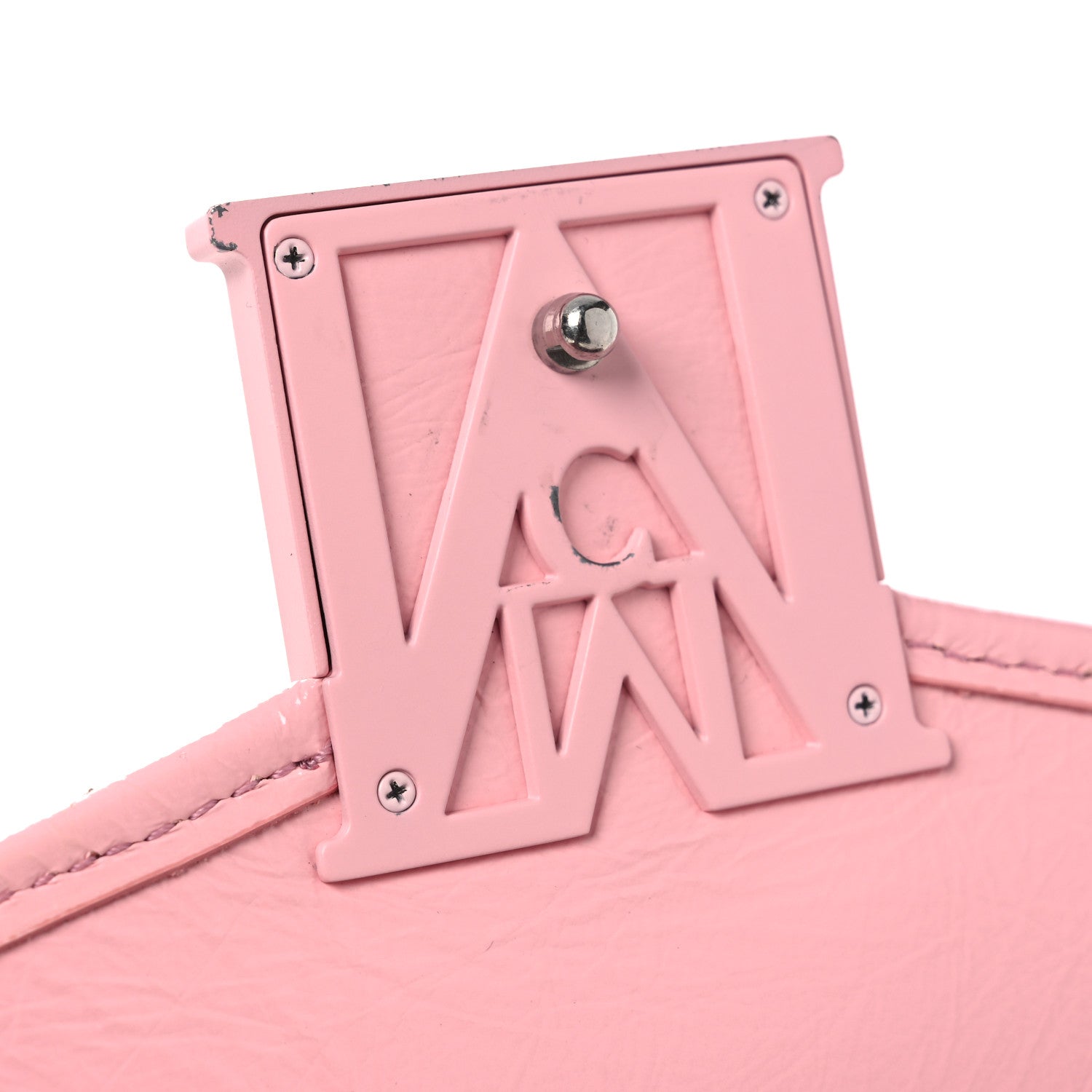 Crash Calf Quilted Mini Travia Shoulder Bag Pink