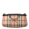 Haymarket Check Clara Pochette Chocolate
