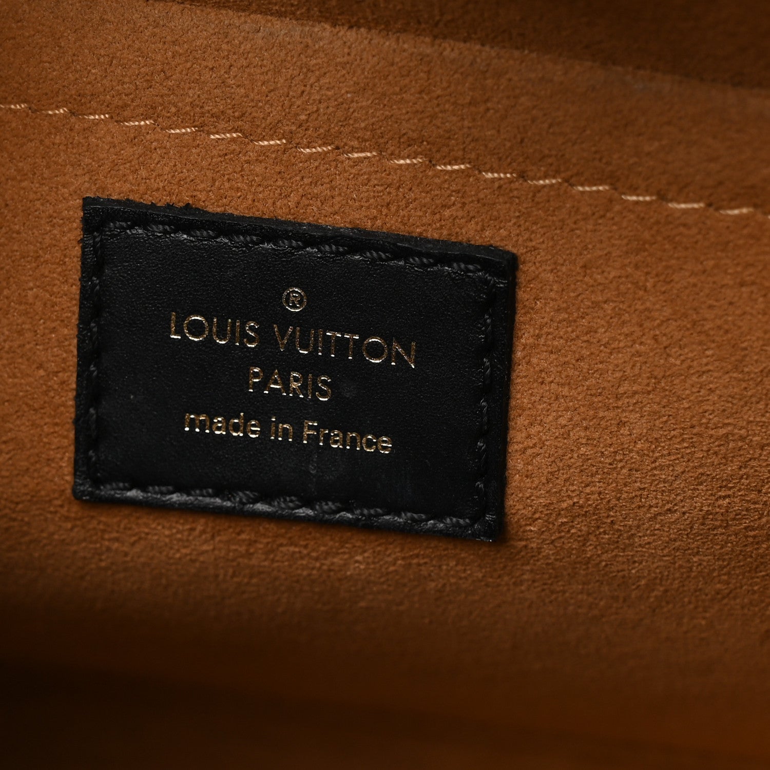 Calfskin Monogram On My Side Black
