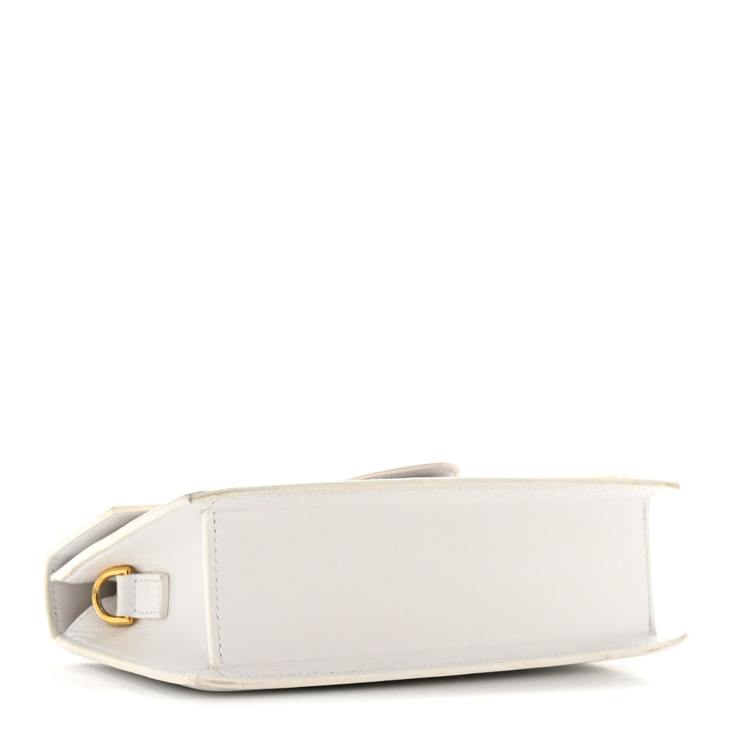 Smooth Calfskin Le Bambino White