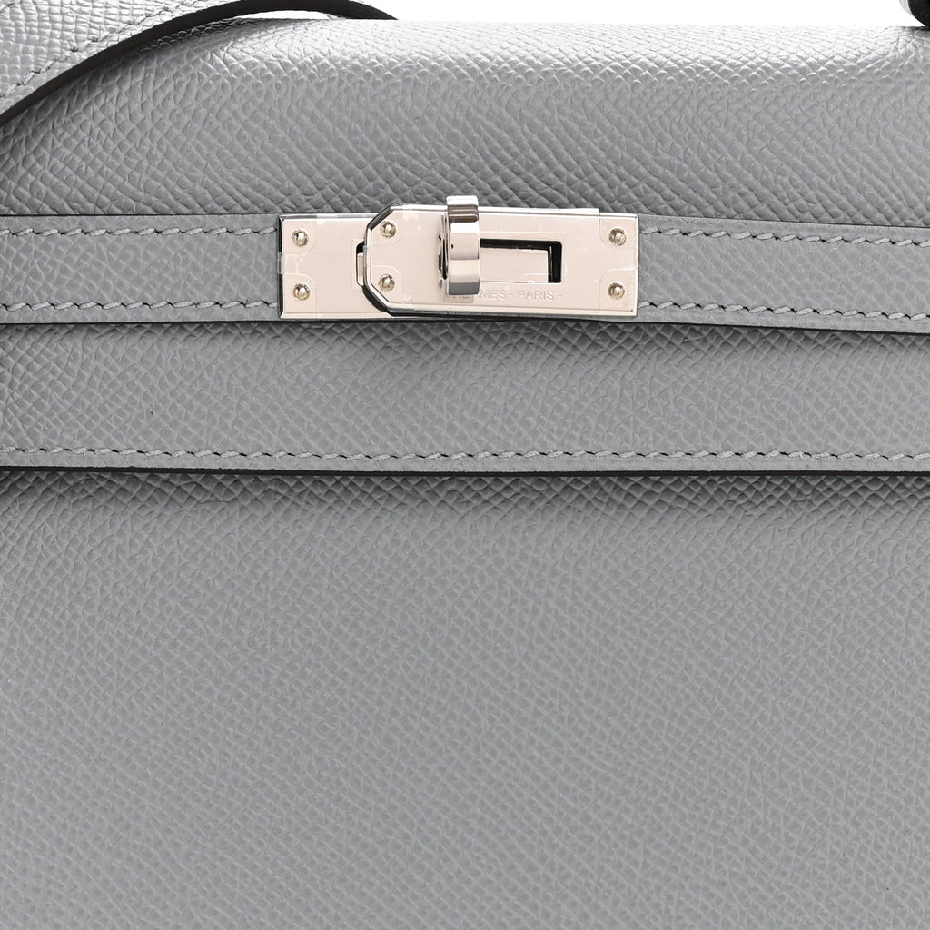 Epsom Kelly Sellier 25 Gris Pantin