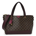 Damier Ebene Cuir Taurillon Hyde Park Fuchsia