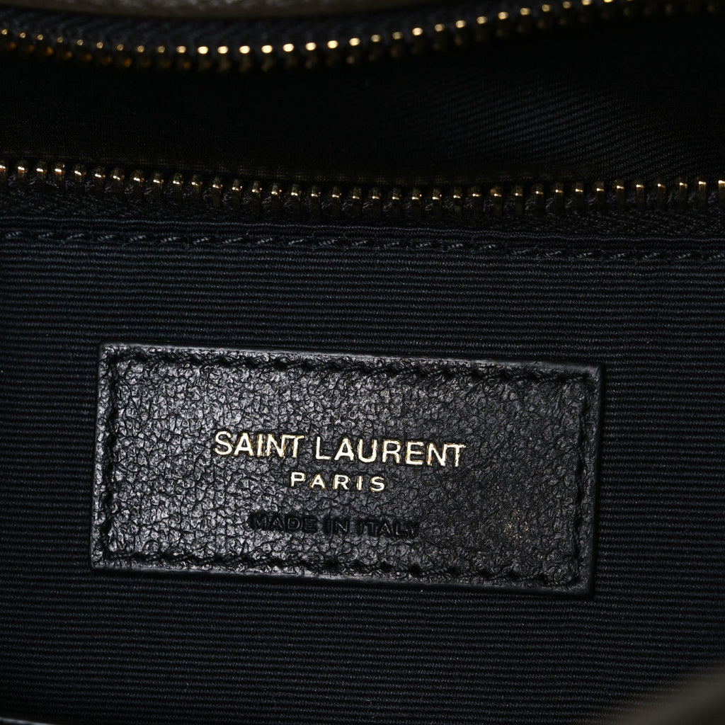 Grained Lambskin Monogram Large Niki Chain Satchel Light Musk