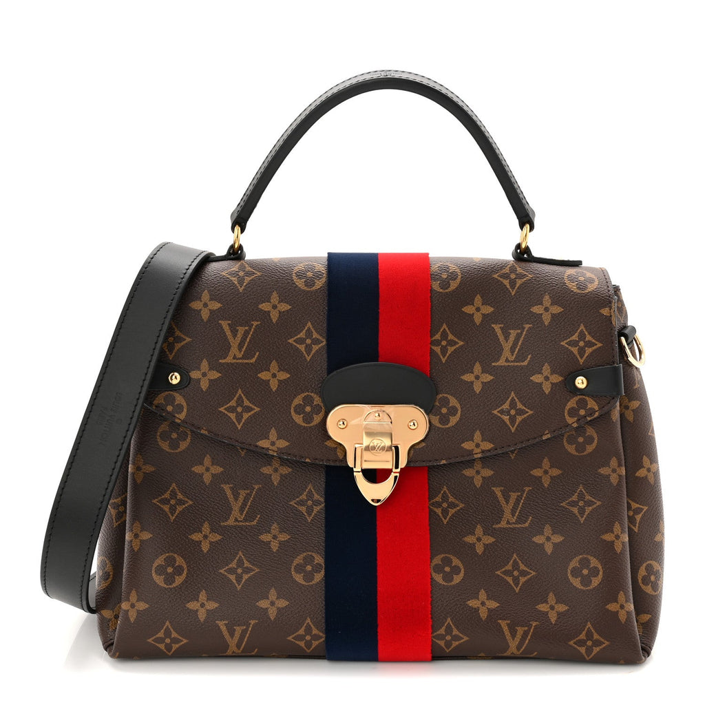 Monogram Georges MM Marine Cherry
