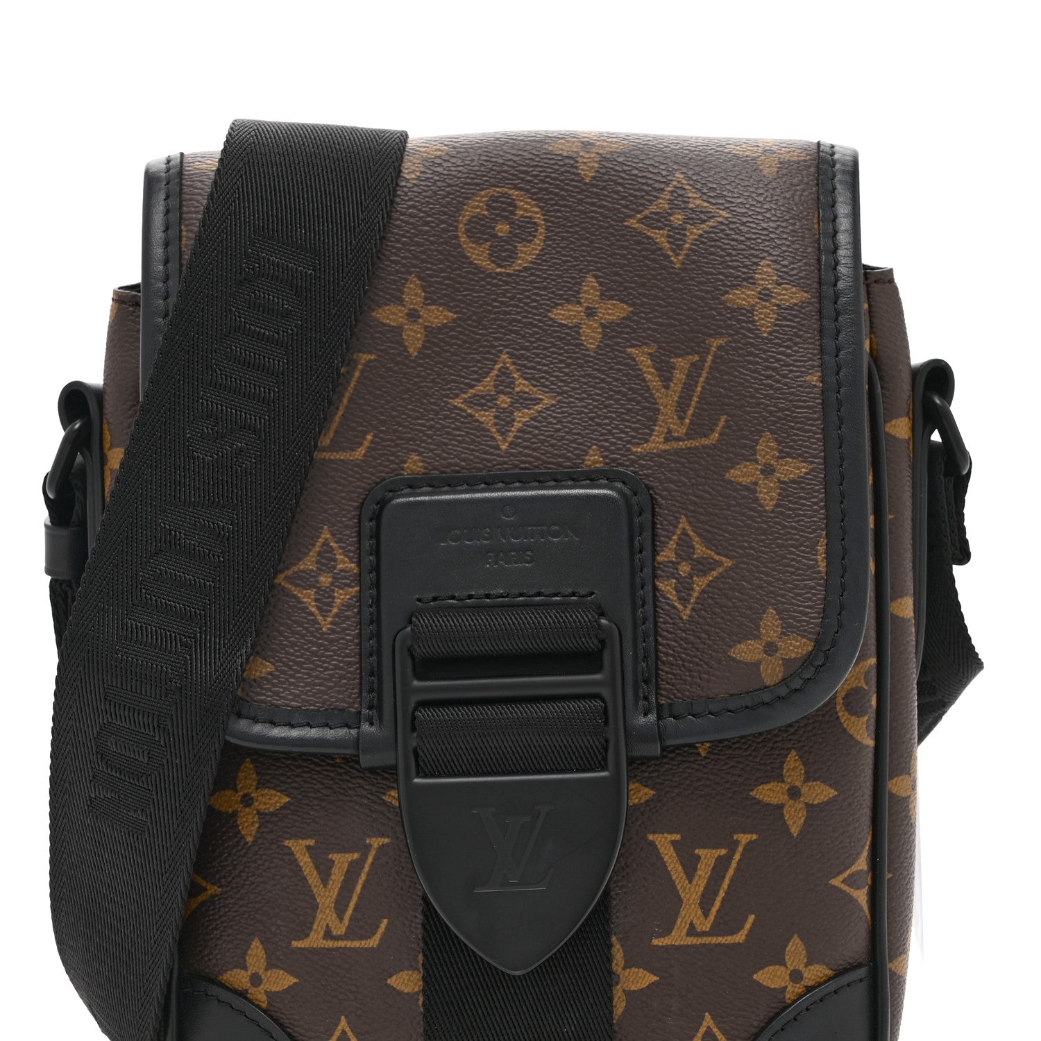 Monogram Macassar Archy Messenger PM