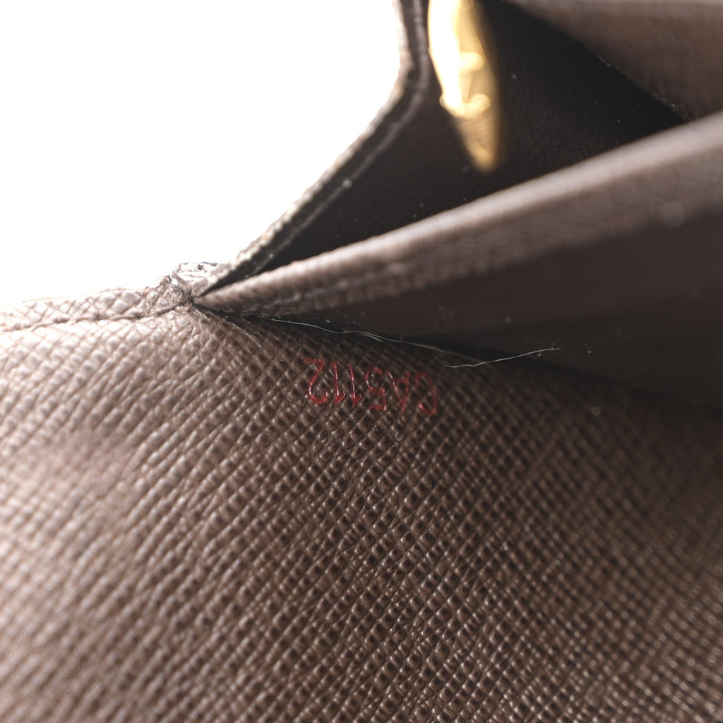 Damier Ebene Sistina Wallet