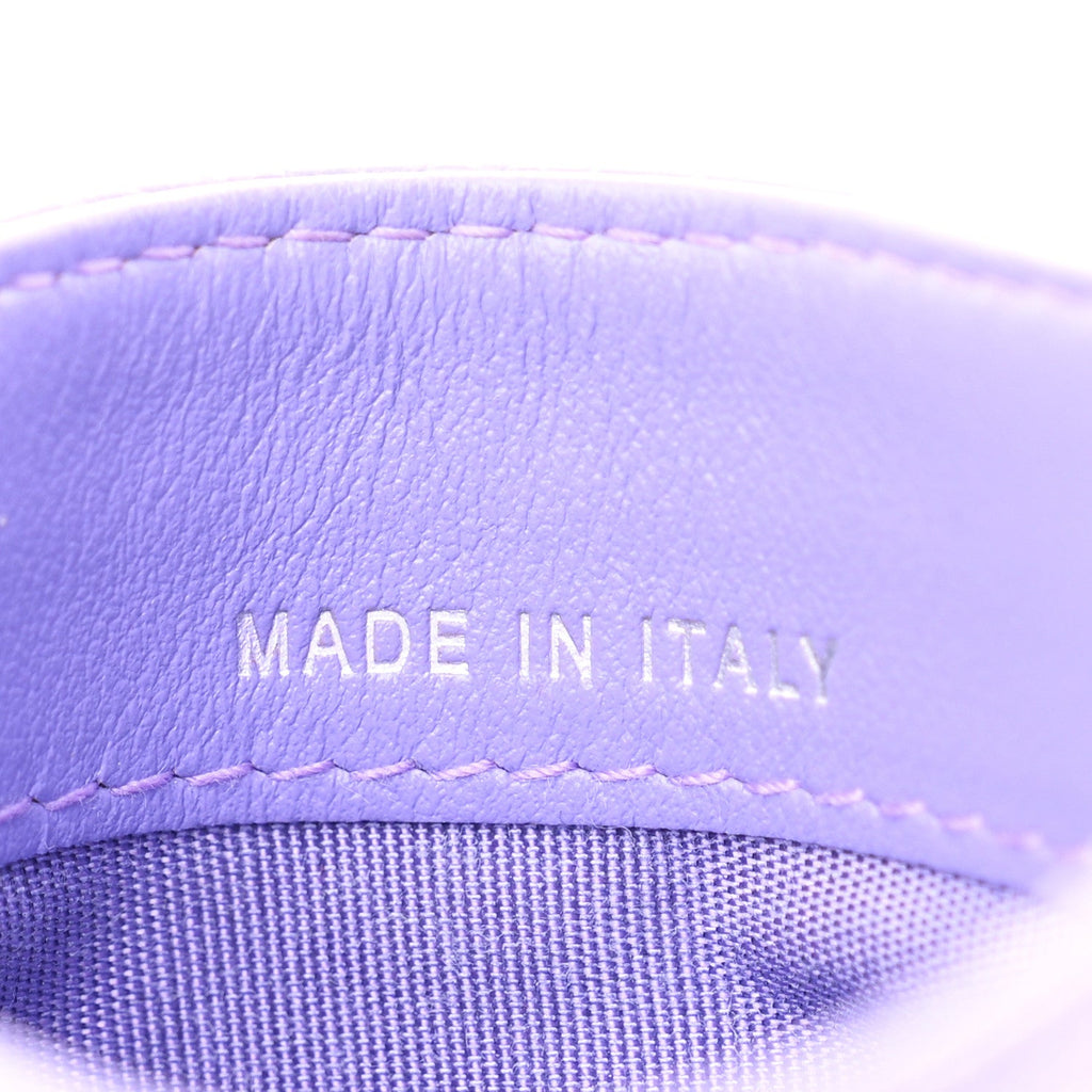 Caviar Quilted Incognito  Holder Purple
