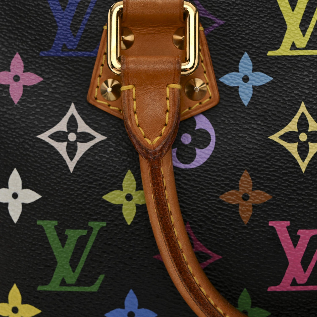 Monogram Multicolor Trouville Black
