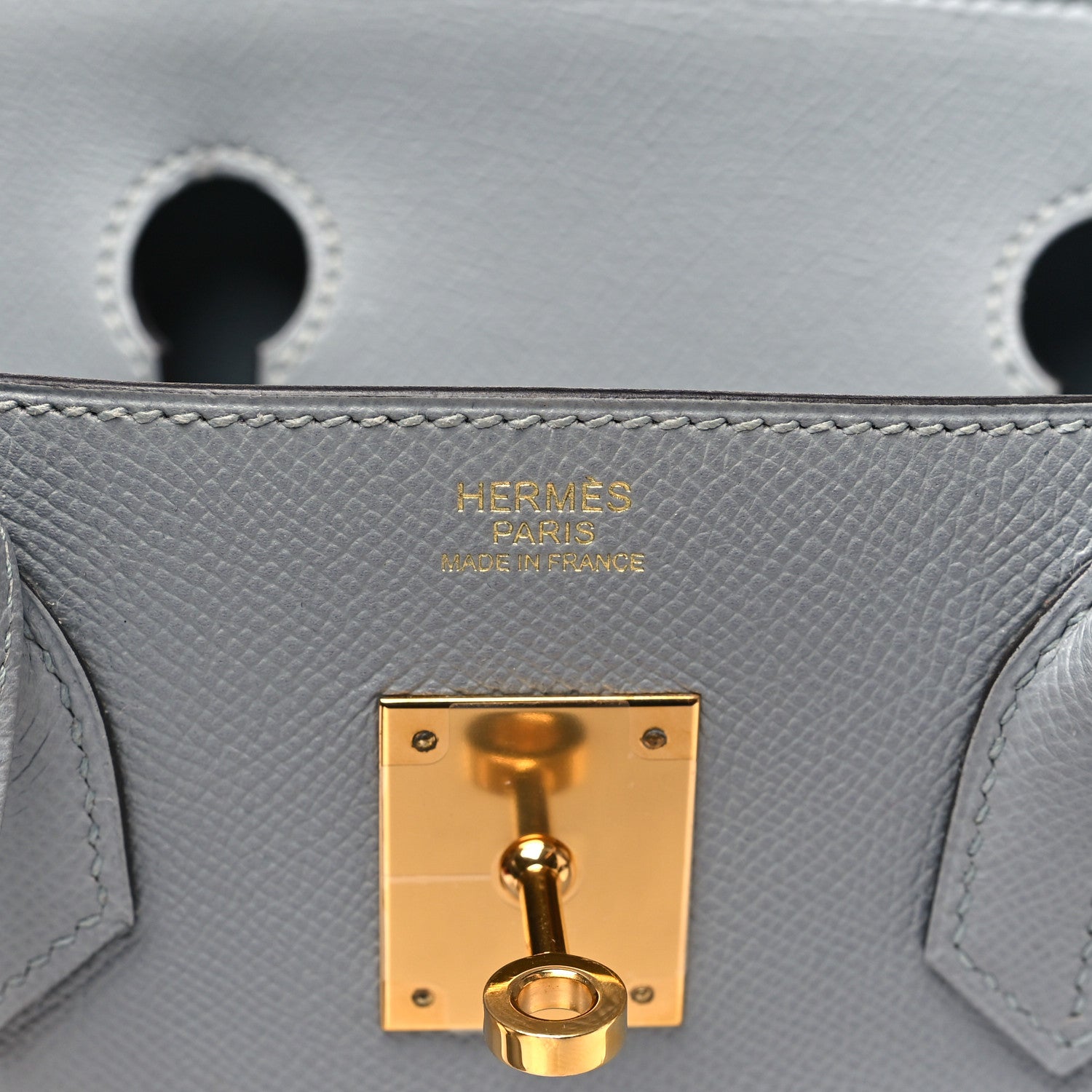 Epsom BIRKIN 30 Gris Mouette