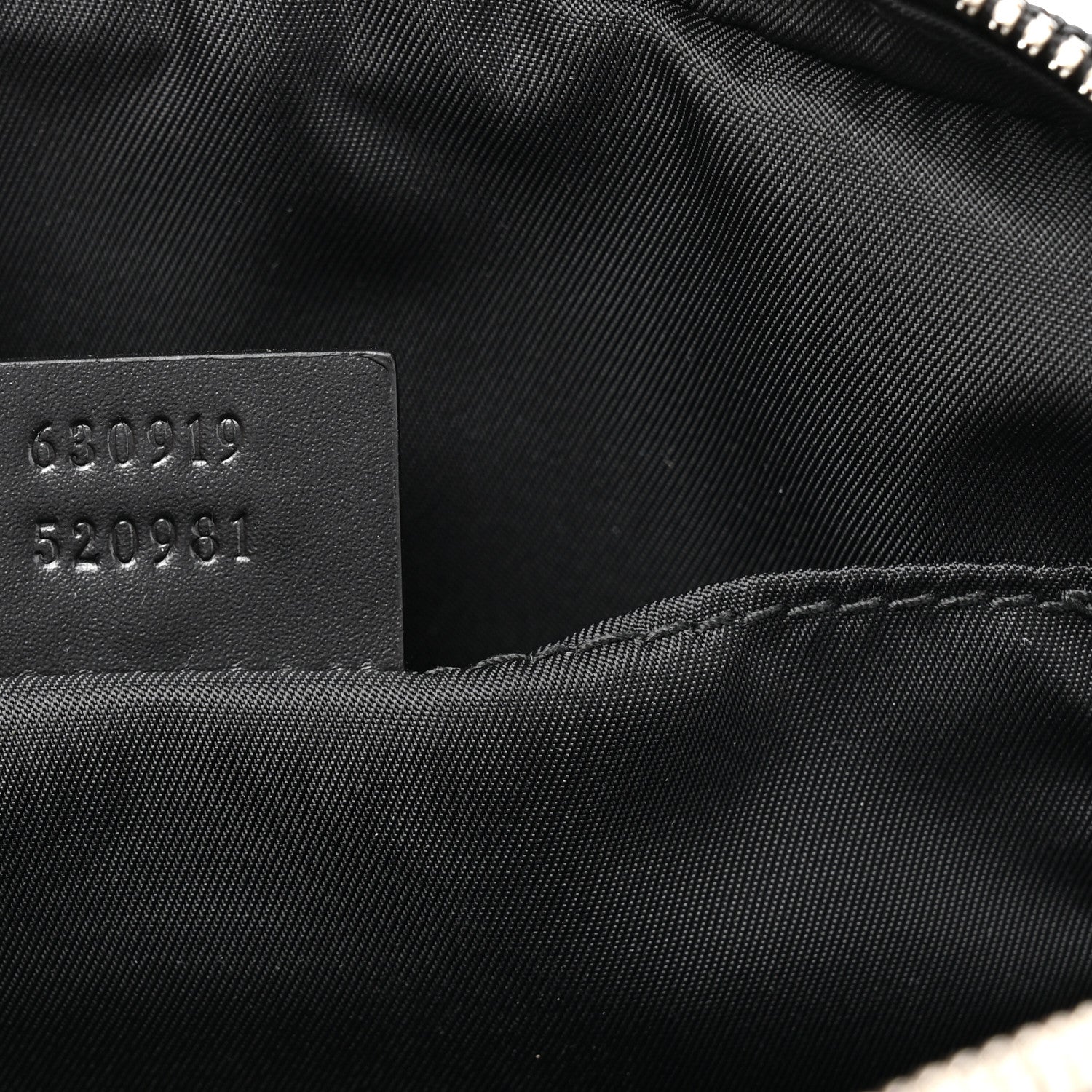 Canvas Web Slim Belt Bag Black