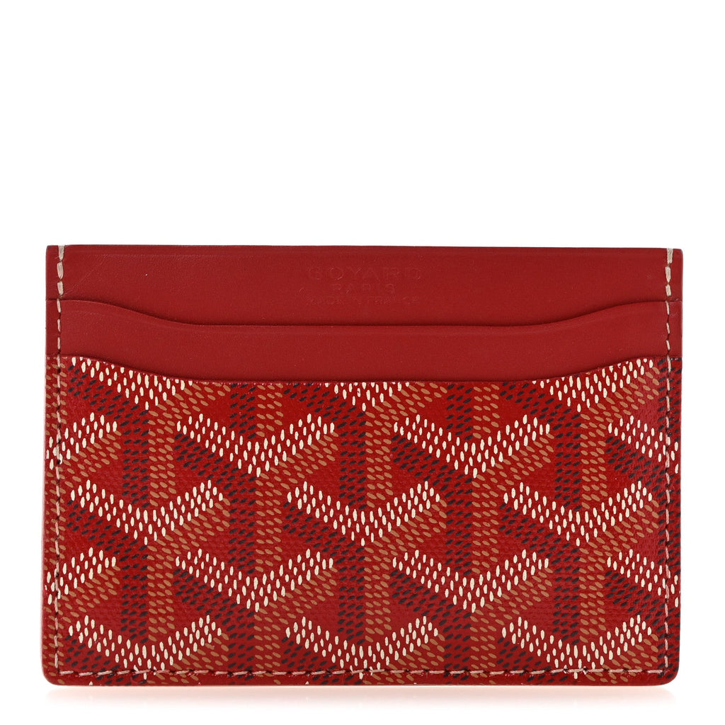 Goyardine Saint Sulpice  Holder Red