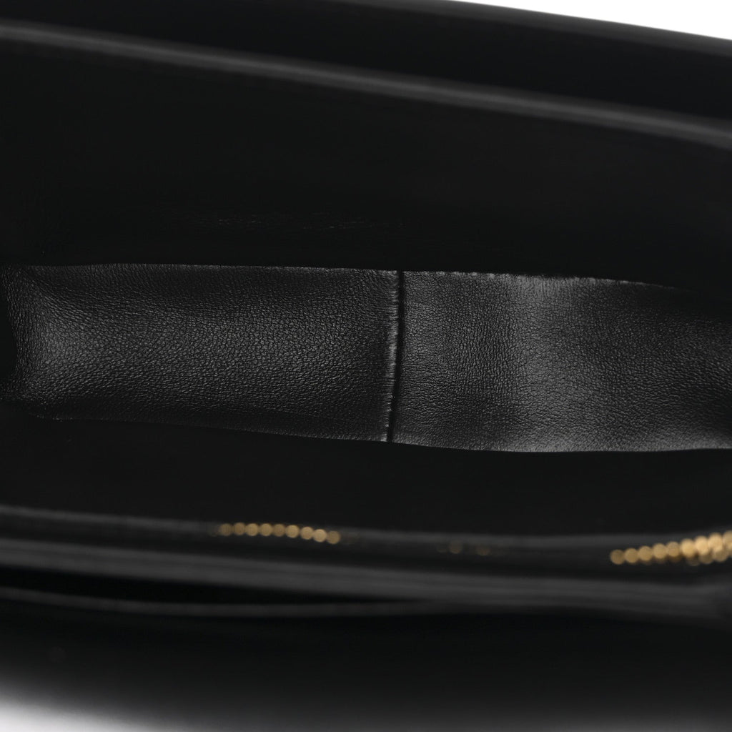 Shiny Calfskin Teen Triomphe Black