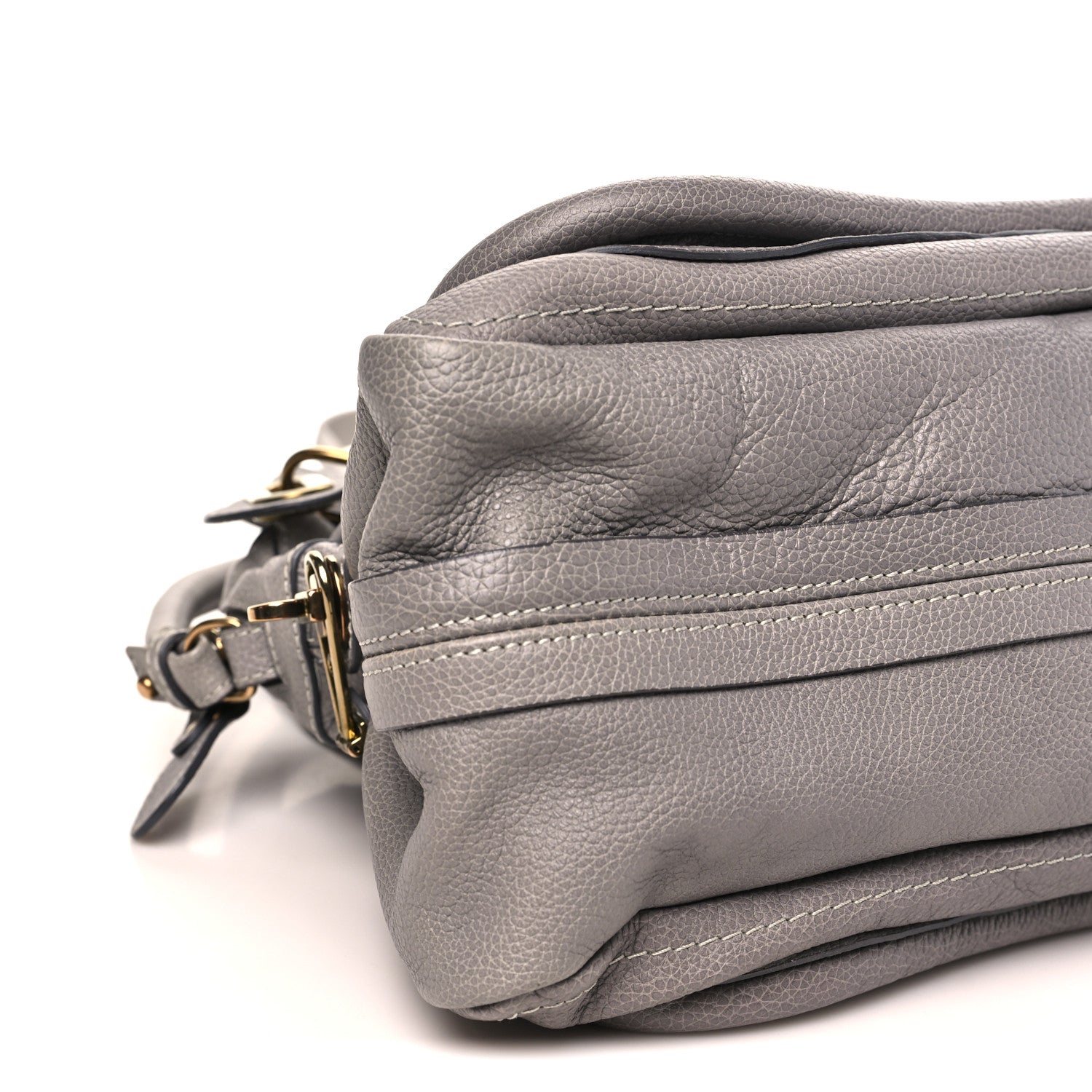 Calfskin Medium Paraty Cashmere Grey