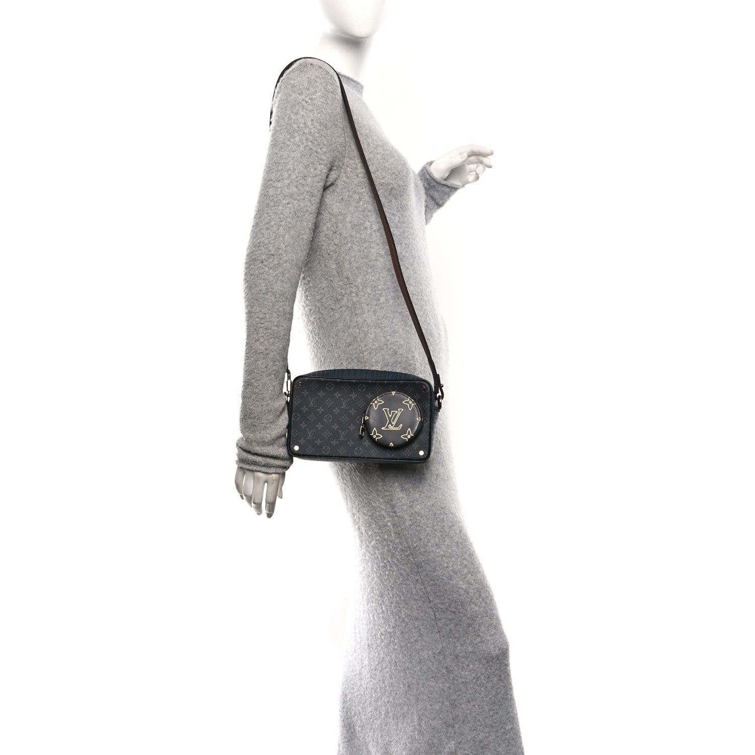 Monogram Eclipse Volga On Strap Crossbody Multicolor