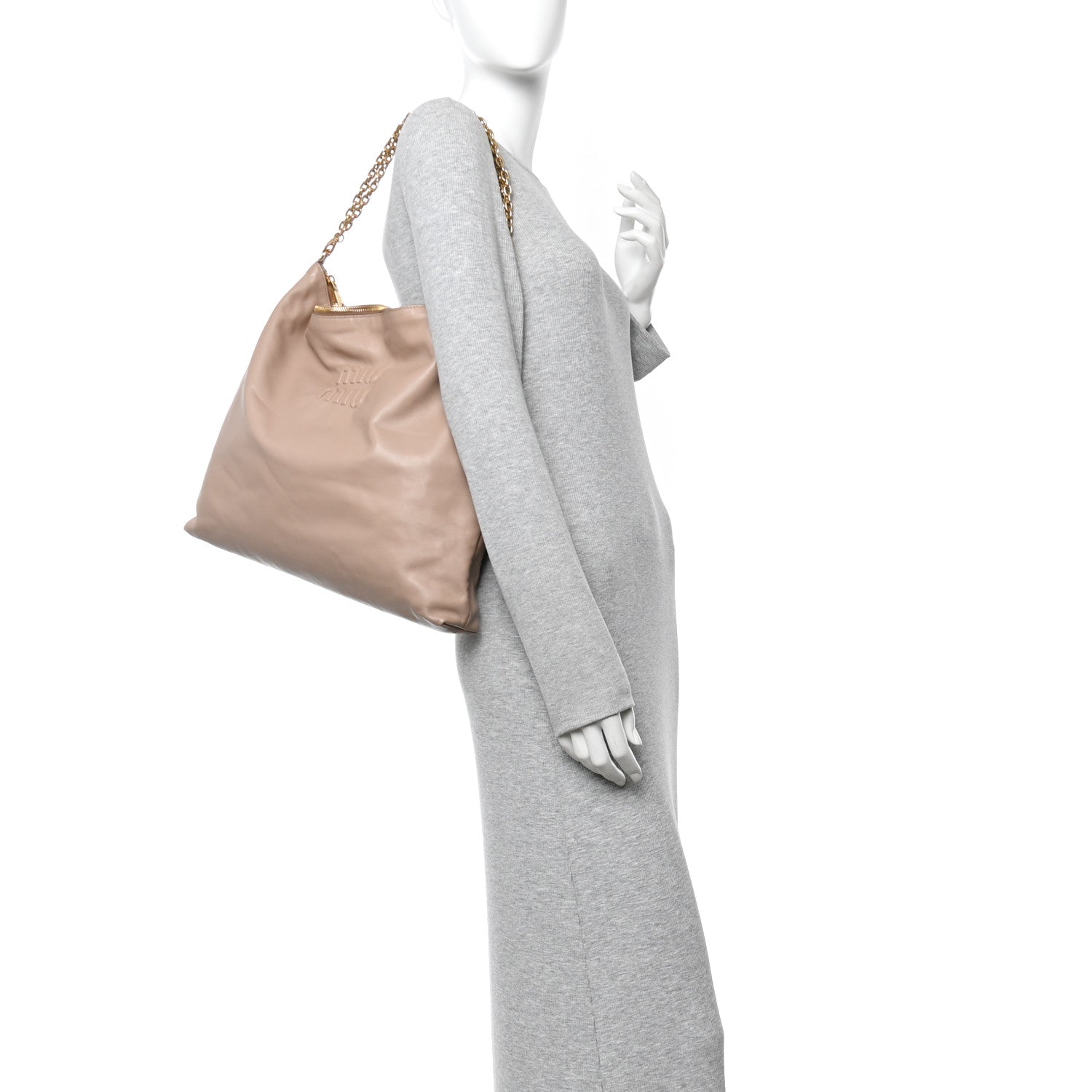 Soft Calf Softy Shoulder Bag Cammeo