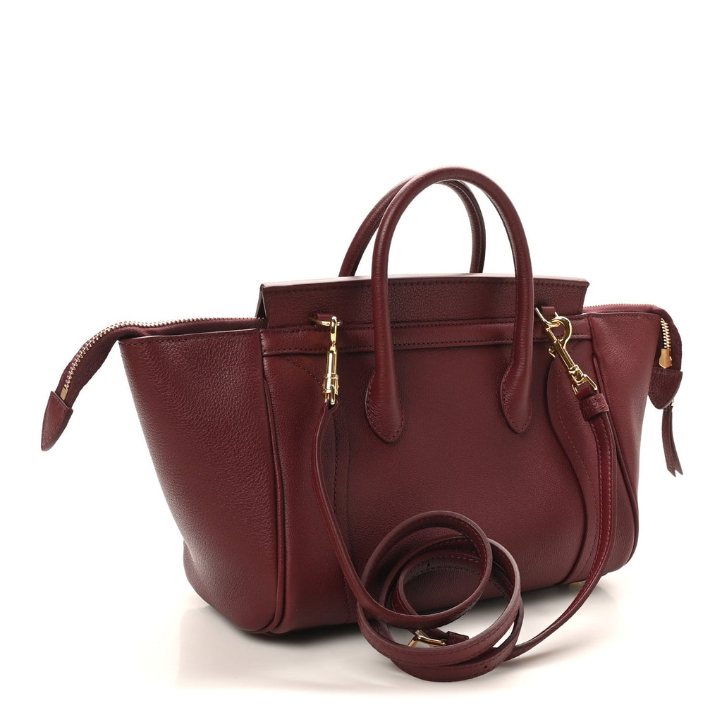 Grained Calfskin Little New Luggage Syrah