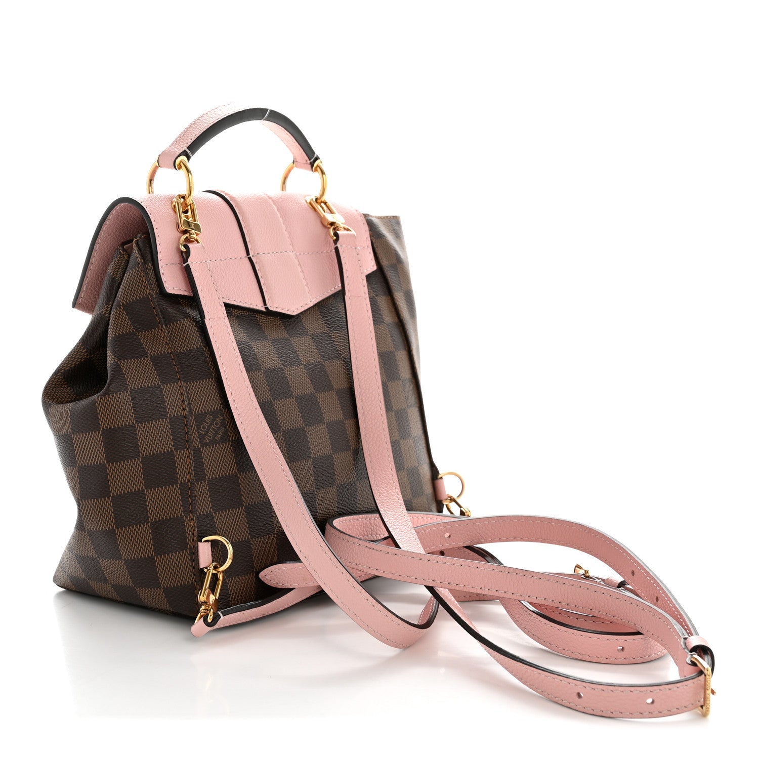 Damier Ebene Clapton Backpack Magnolia