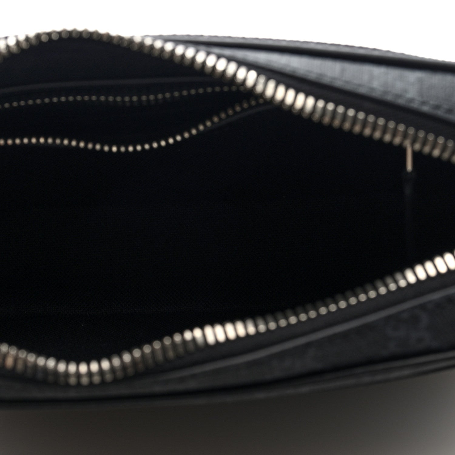 Soft GG Supreme Monogram Web Belt Bag Black Grey