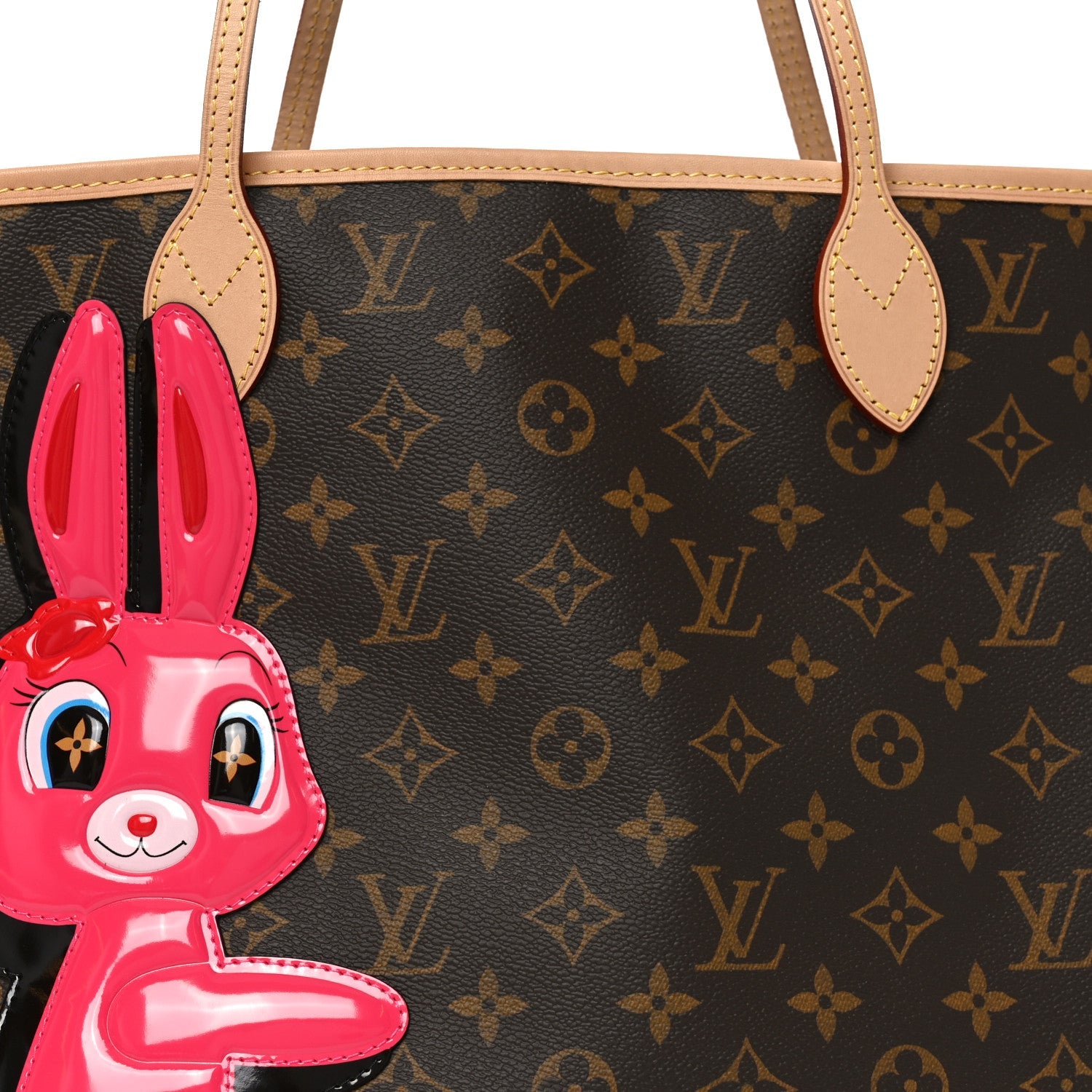 X Sun Yitian Monogram Rabbit Neverfull MM