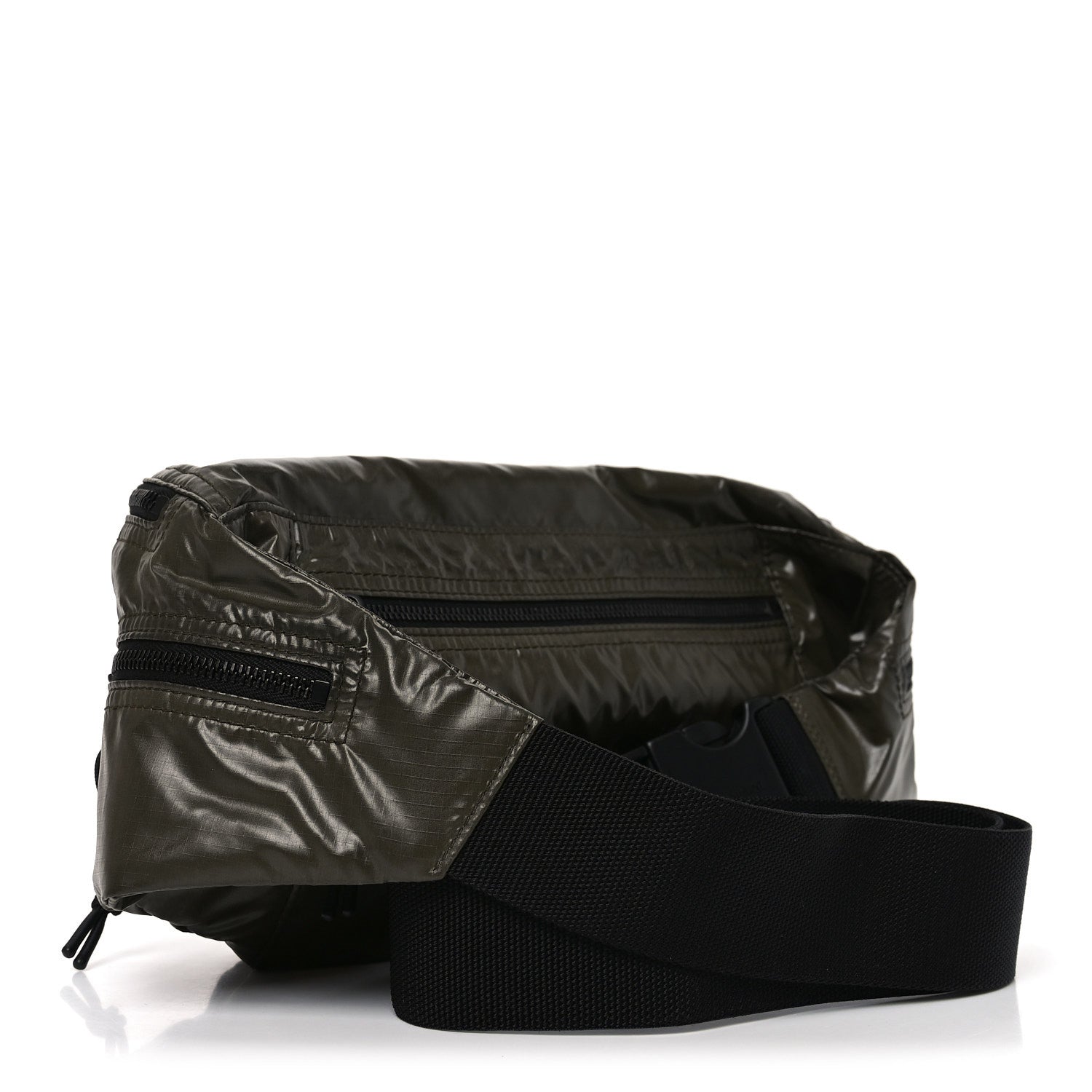 Nylon Logo Nuxx Body Belt Bag Green