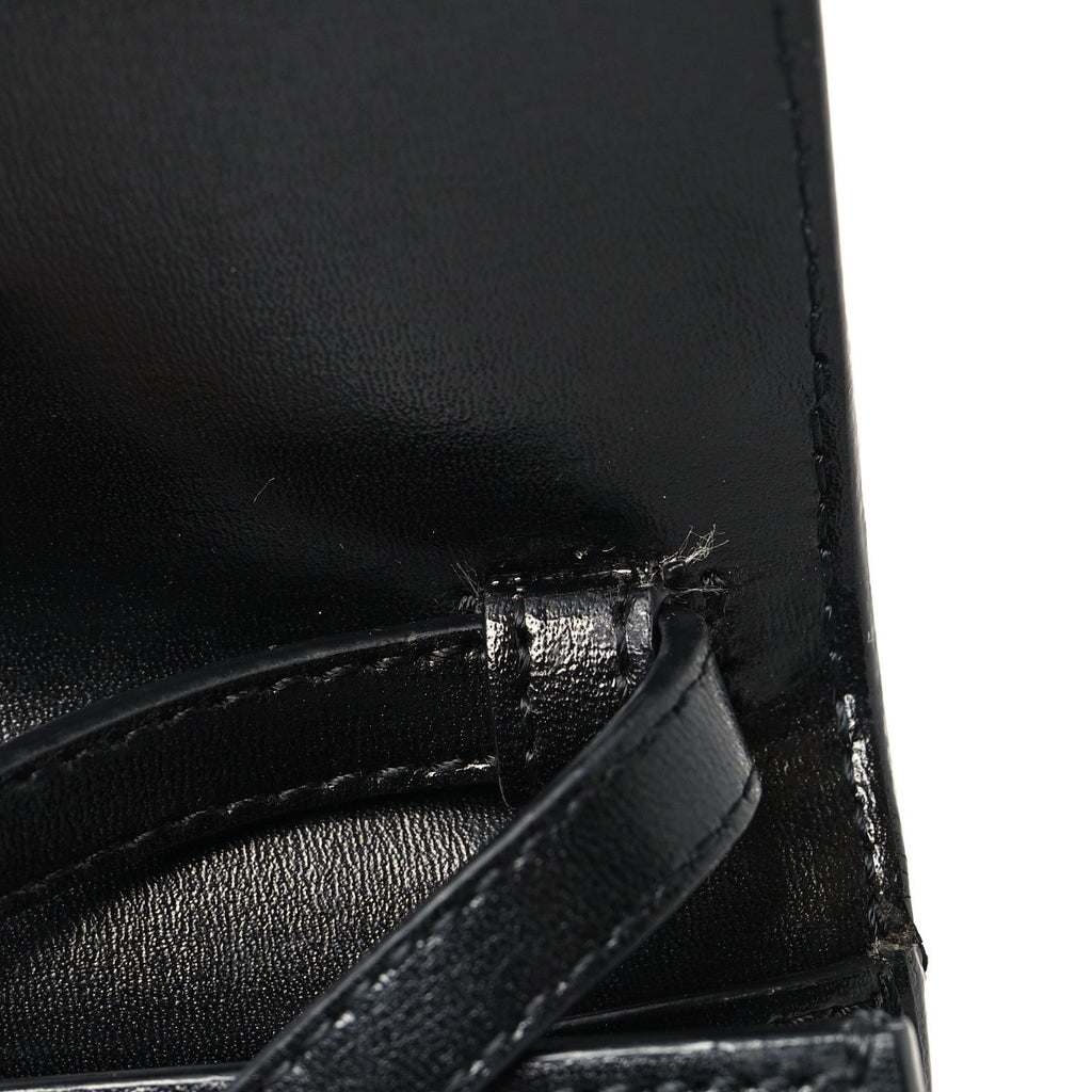 Calfskin Jitney 0.7 Belt Bag Crossbody Black