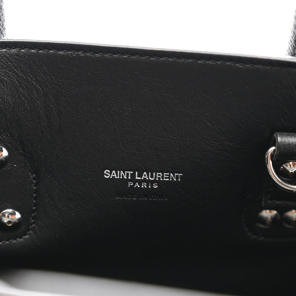 Grained Calfskin Baby Sac De Jour Coal