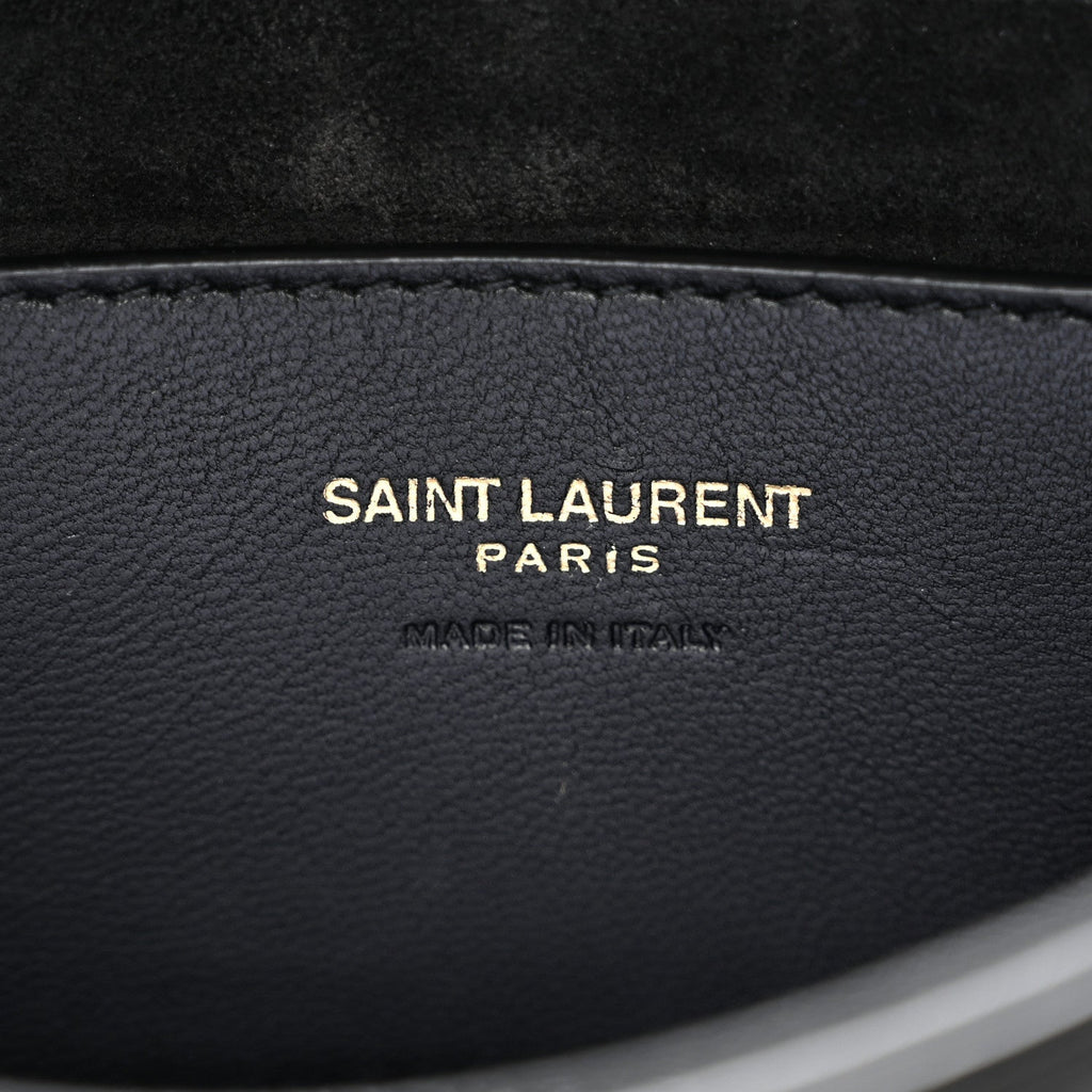 Smooth Calfskin Le 5 A 7 Mini Hobo Black