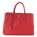 Saffiano Lux Large Tote Fuoco