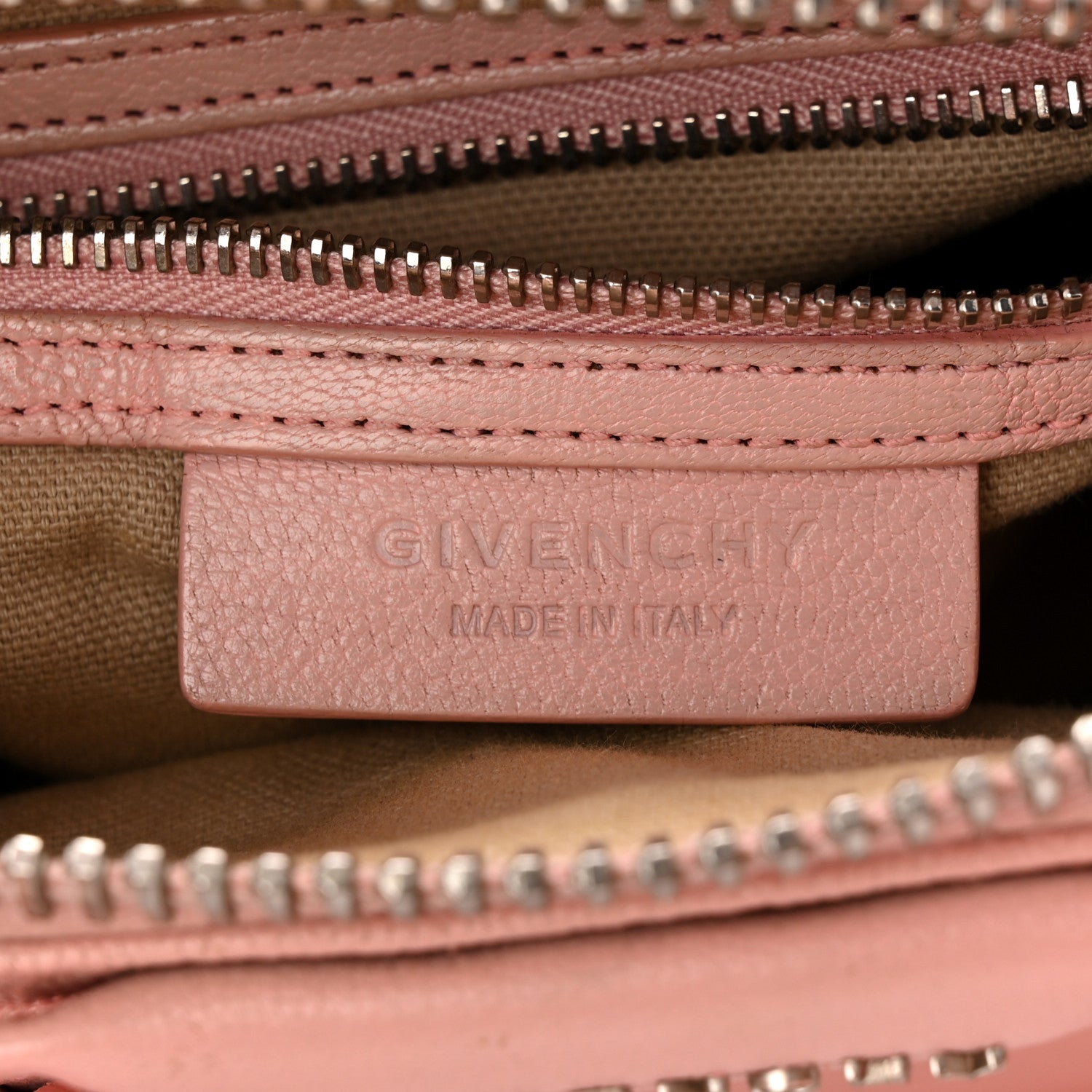 Sugar Goatskin Mini Antigona Bright Pink