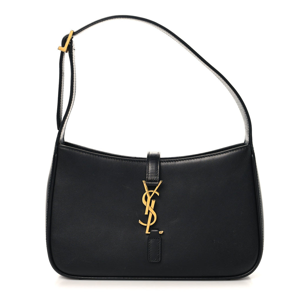 Smooth Calfskin Le 5 A 7 Hobo Black