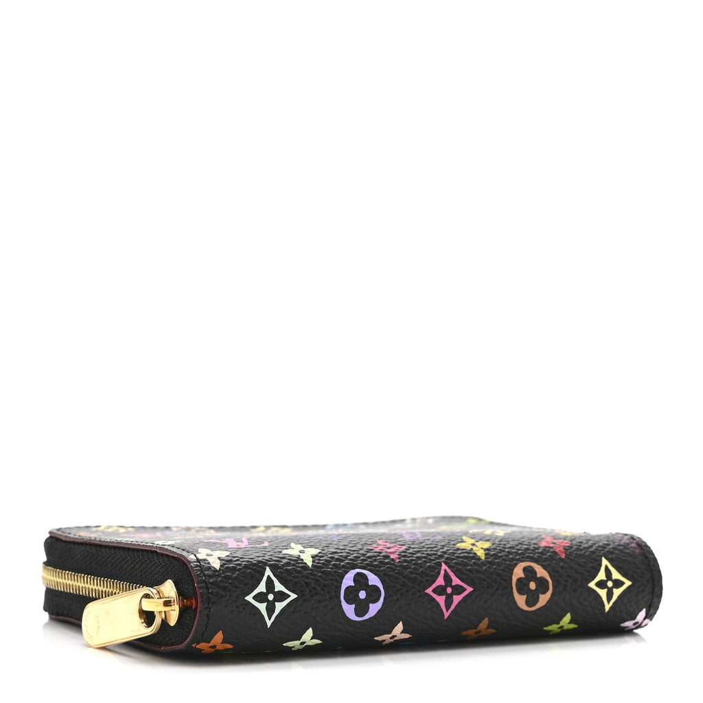 Monogram Multicolor Zippy Coin Purse Black Grenade