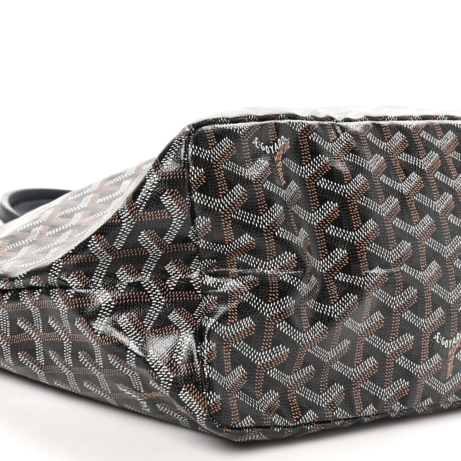 Goyardine Coeur Saint Louis PM Black