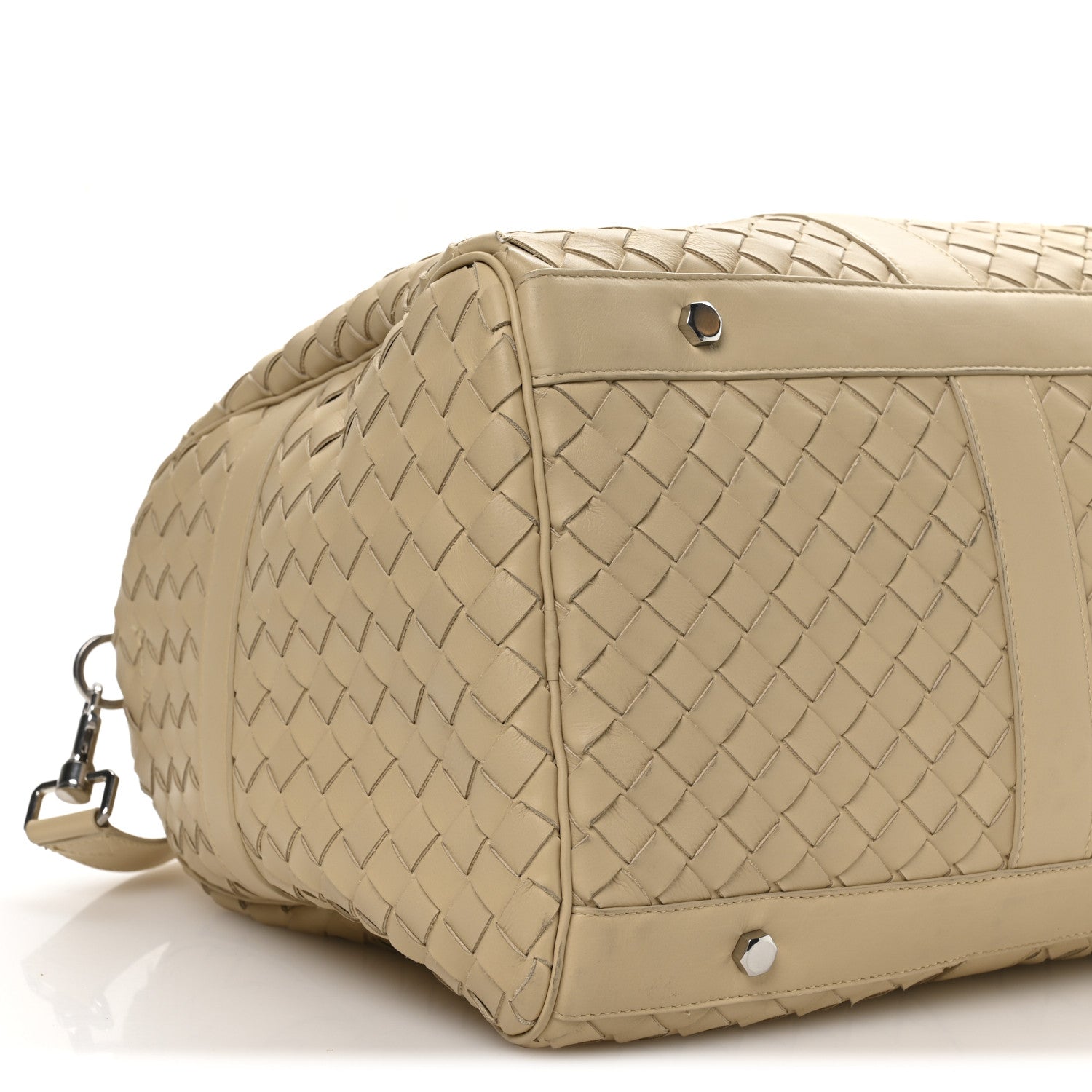 Nappa Intrecciato Large Duffel Porridge