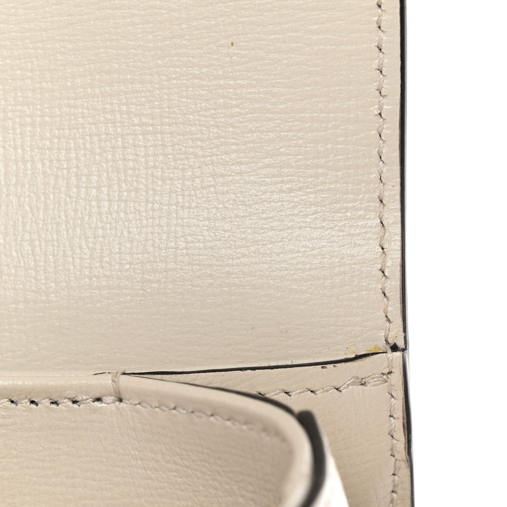 GG Supreme Monogram Horsebit 1955 Shoulder Bag Beige Mystic White