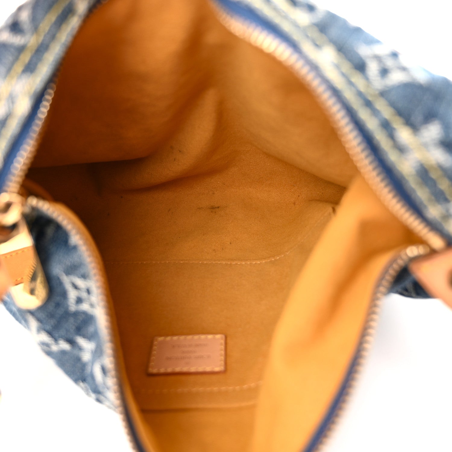Monogram Denim Baggy PM Blue