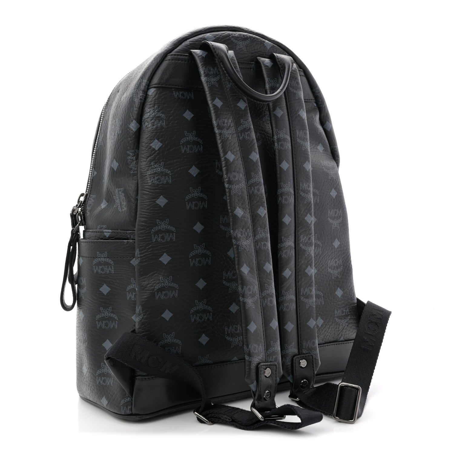 Visetos Medium Sprinkle Stud Stark Backpack Black