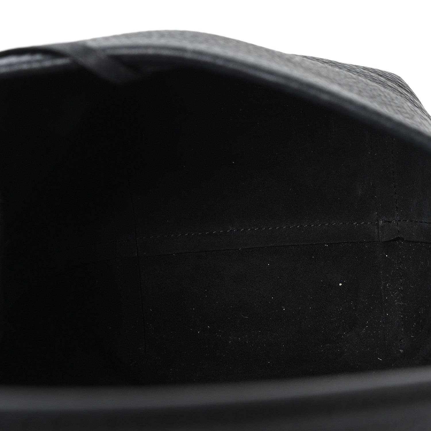 Grained Calfskin Small N/S Park Tote Black