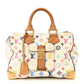 Monogram Multicolor Speedy 30 White
