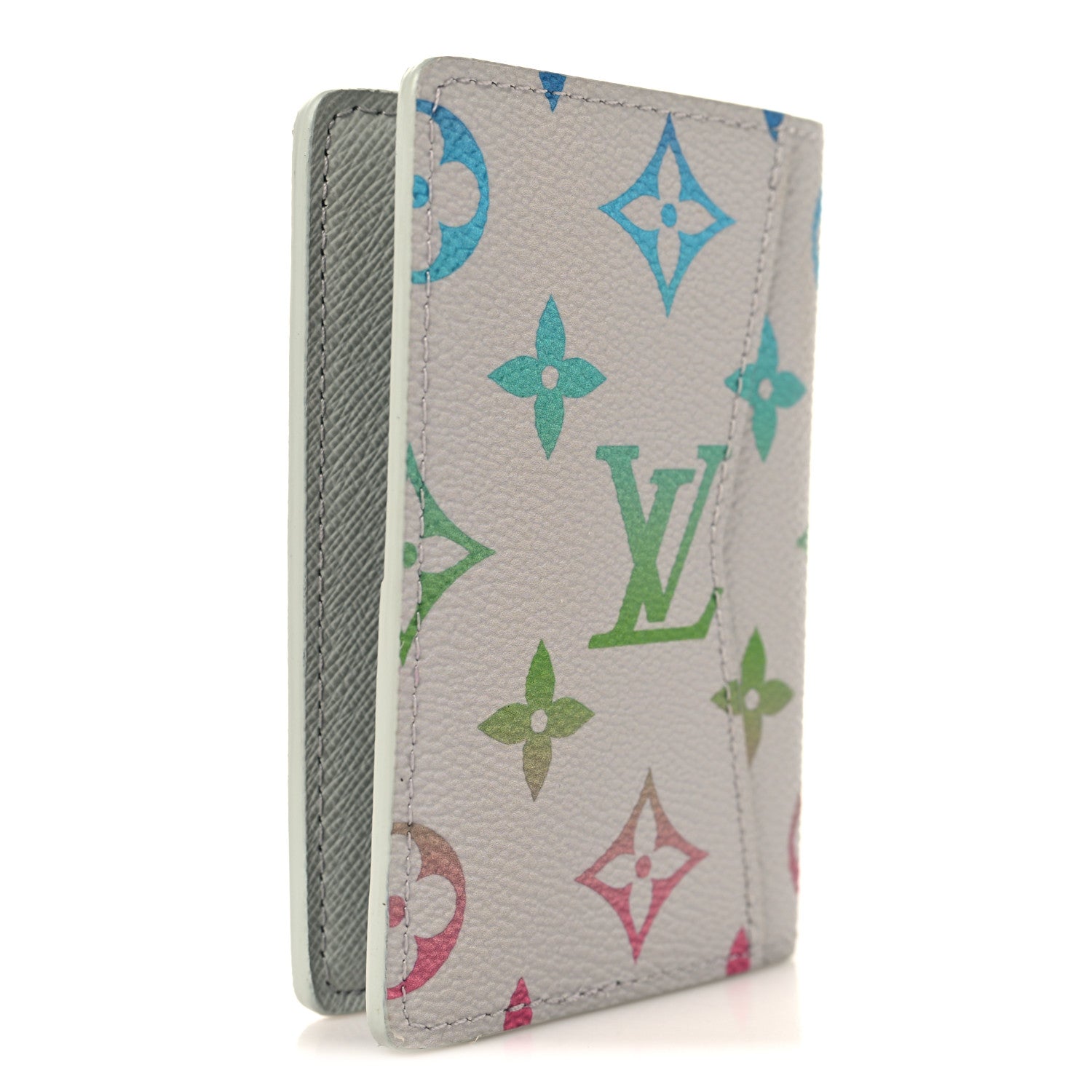 Monogram Pocket Organizer Gradient Grey
