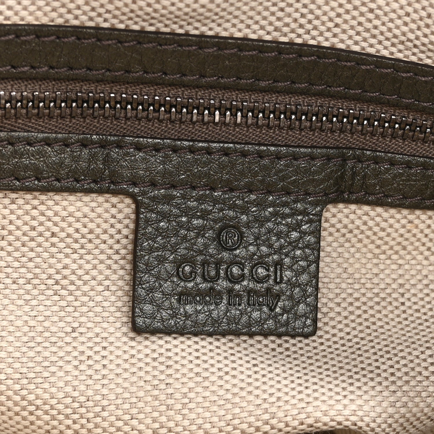 Metallic Cellarius Calfskin Small Soho Top Handle Satchel Sasso