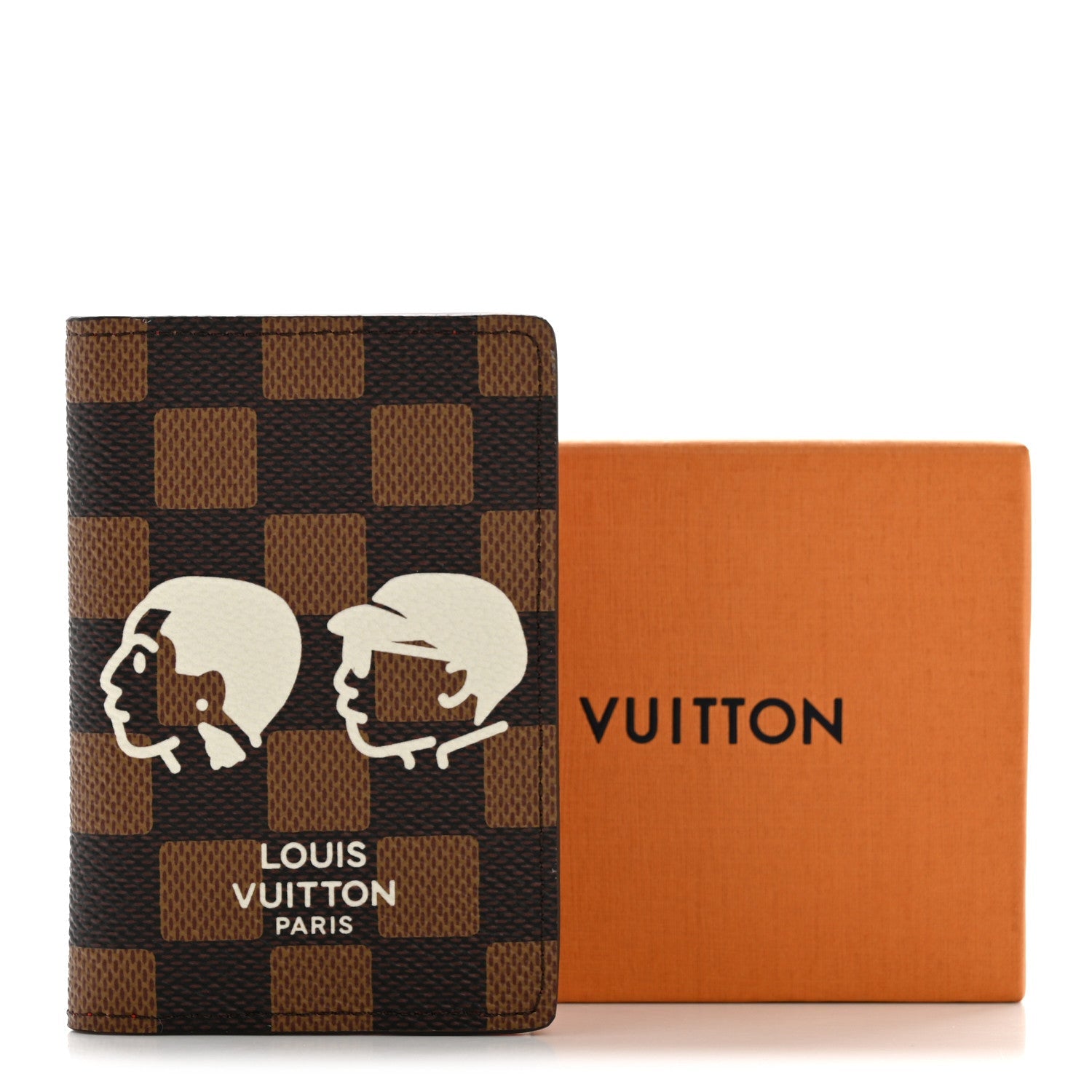 X NIGO Damier Phriendship Pocket Organizer