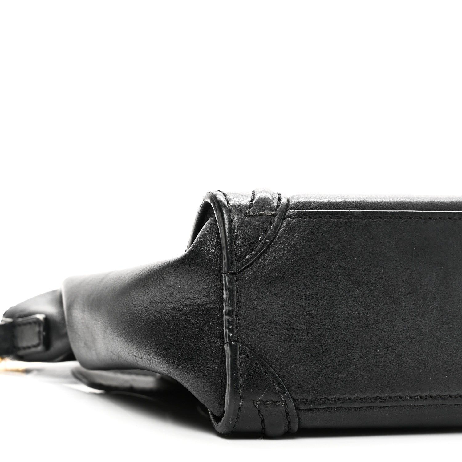 Smooth Calfskin Nano Luggage Black