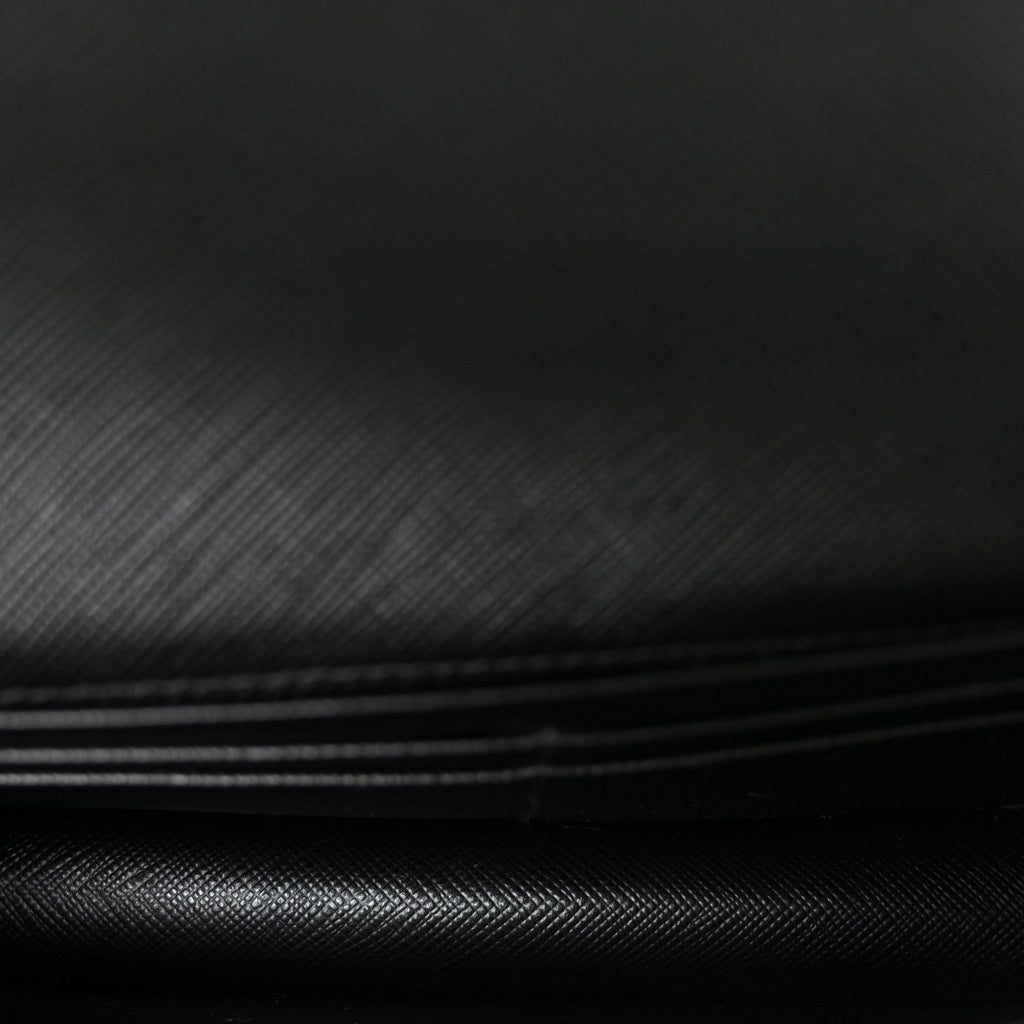 Saffiano Cahier Mini Bag Black