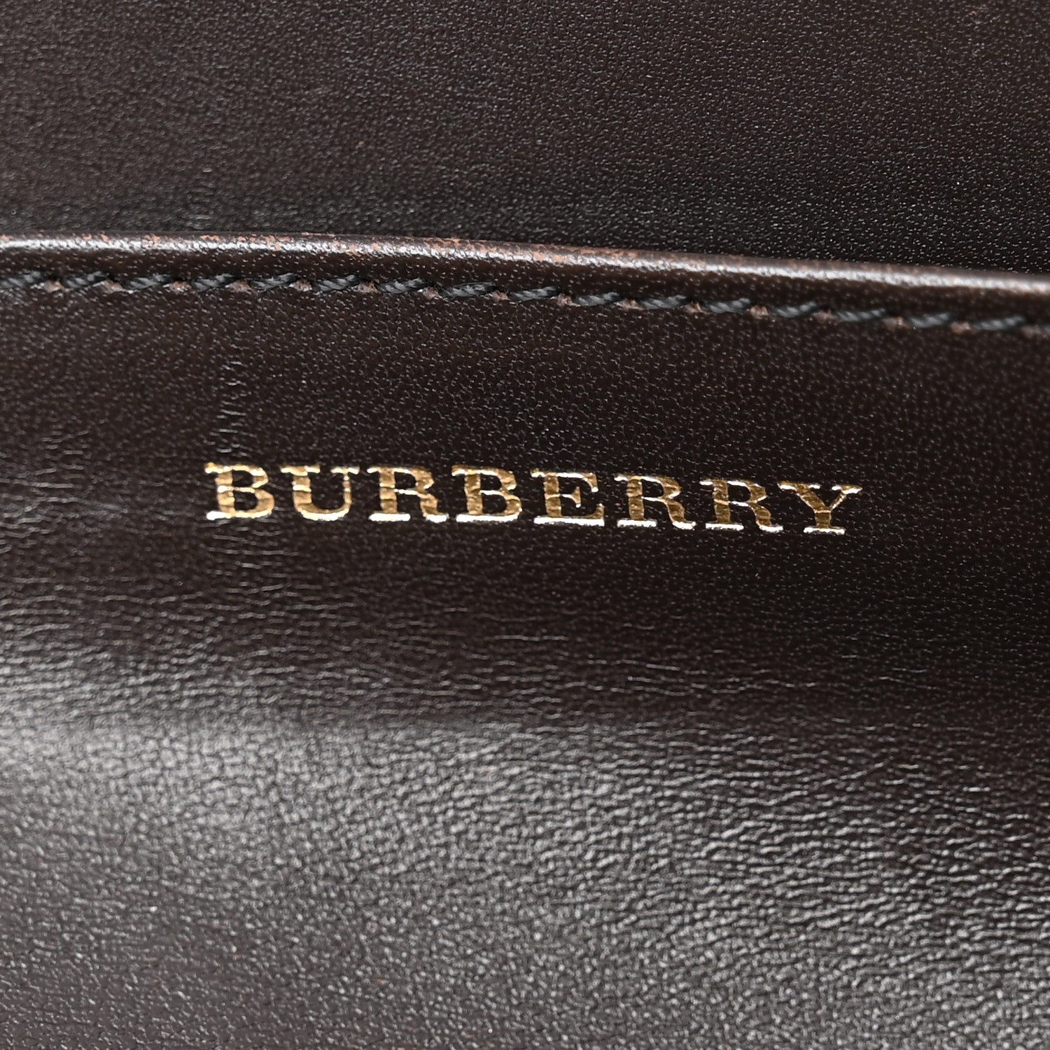 Haymarket Check Wallet Chocolate