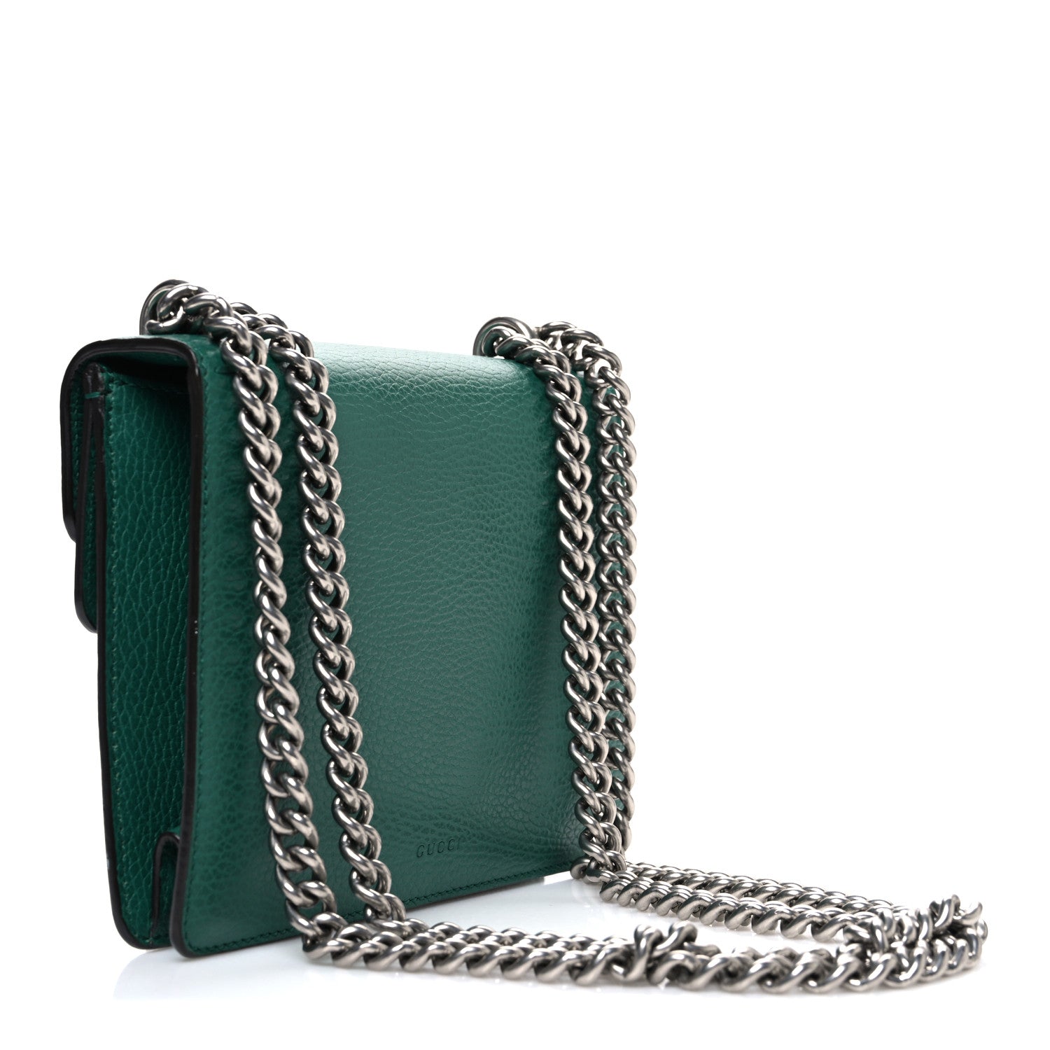 Calfskin Mini Dionysus Shoulder Bag Emerald