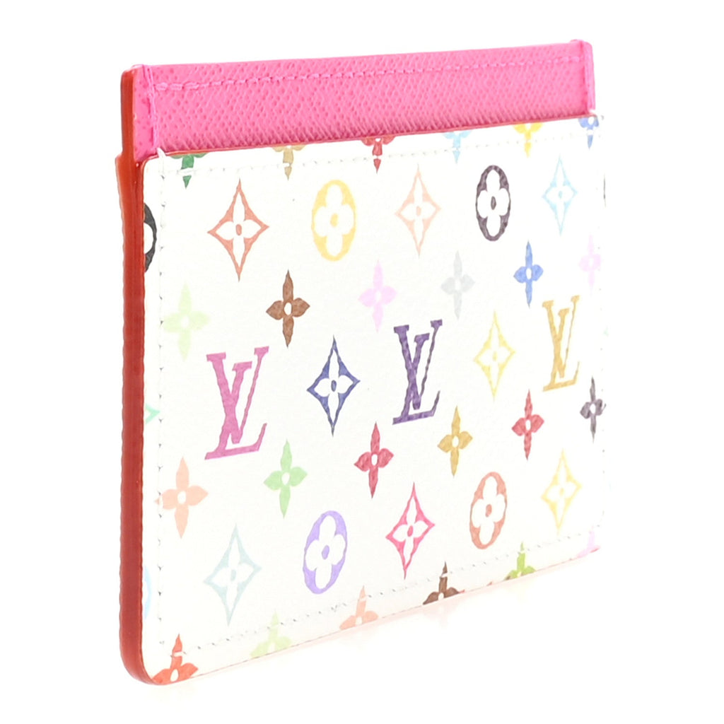 LV X TM Monogram Multicolor  Holder Kawaii Pink