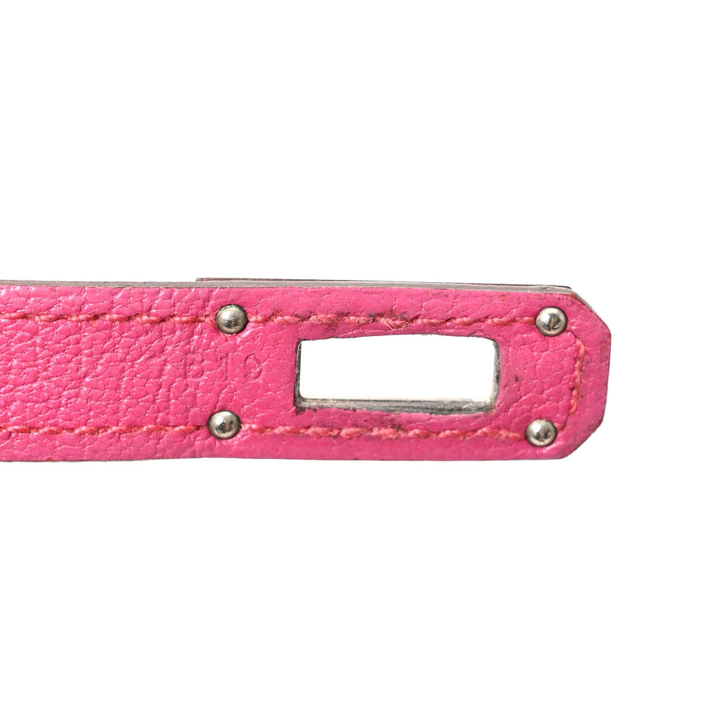 Chevre Mysore Kelly Longue Wallet Rose Shocking