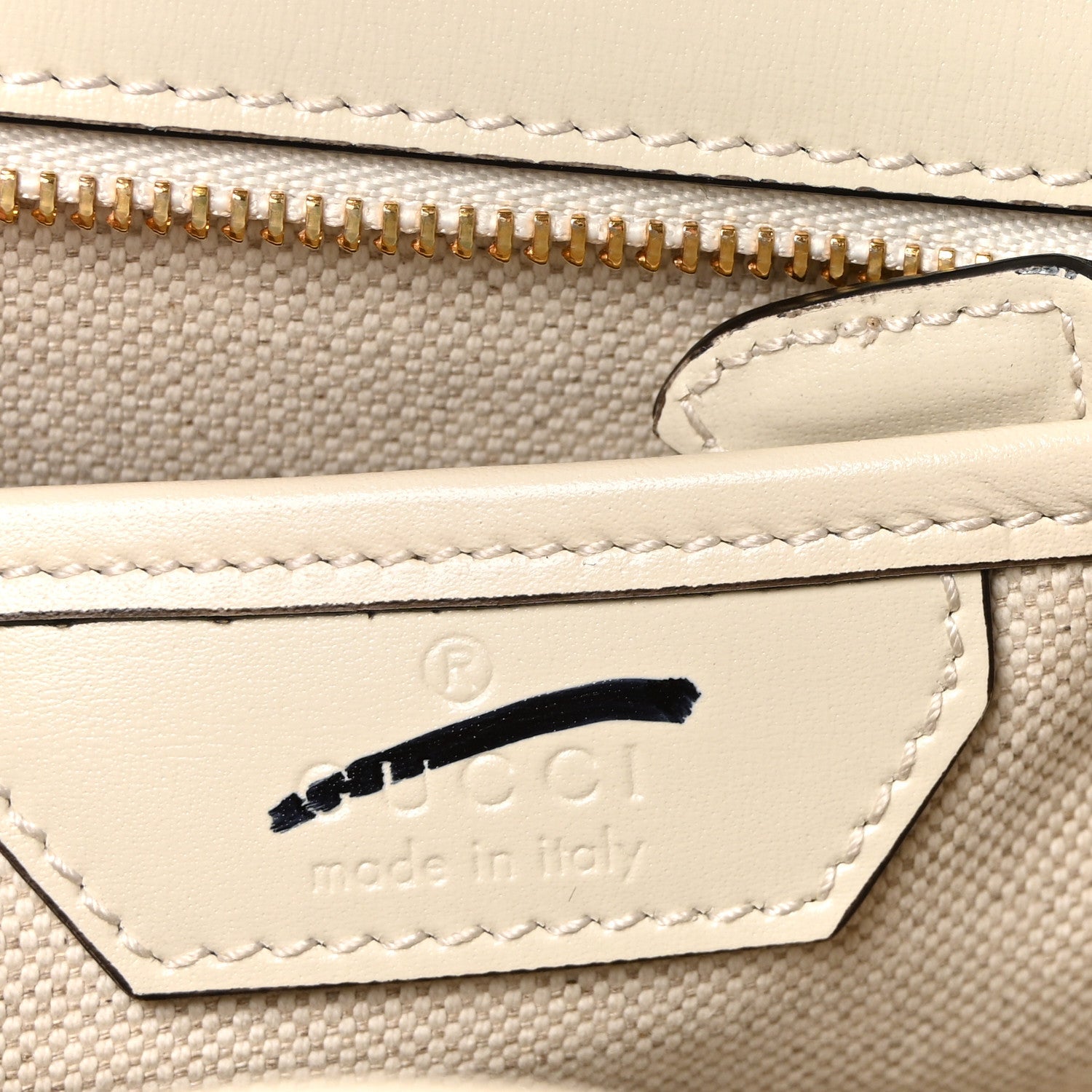 Calfskin Web Geometric Print Small Bamboo 1947 Top Handle Bag White Multi
